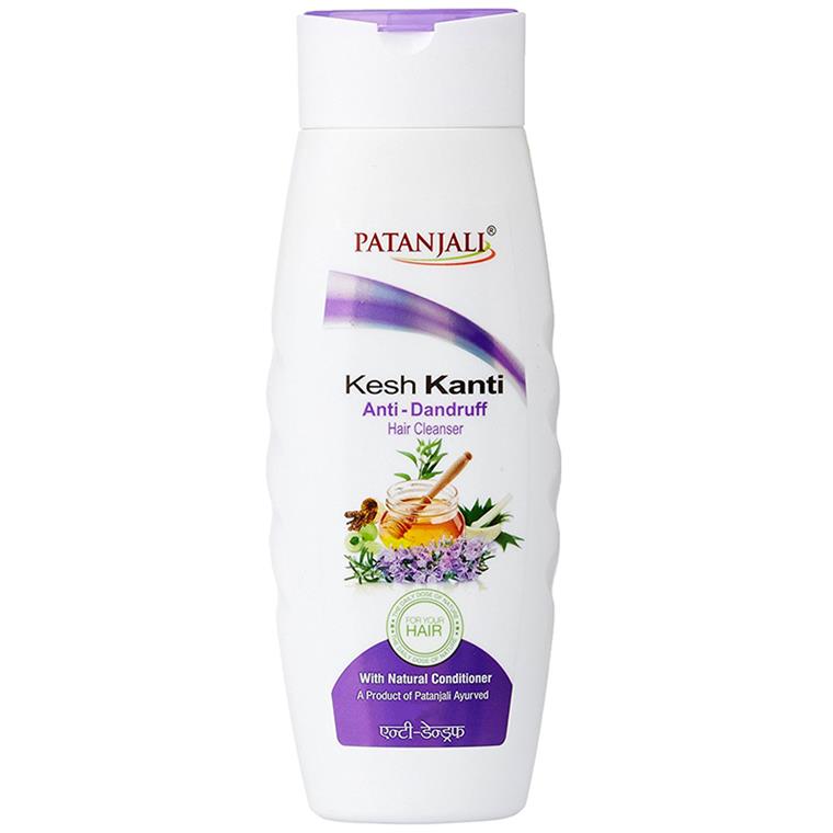 Patanjali 450ml Kesh Kanti Anti Dandruff Hair Cleanser | BazarFX