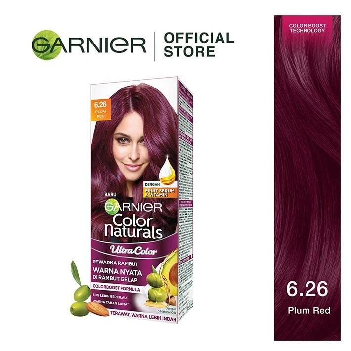 Garnier Color Naturals Creme Hair Color  Plum Red | BazarFX