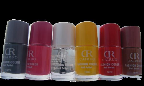 Cr Cairuo Fashion Nail Polish- (Combo Of 6 Set 16 Ml Each ) | BazarFX